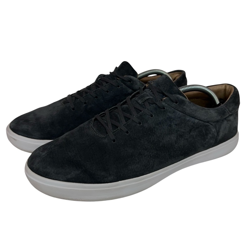 Cuater Shoes Mens Size 11.5 Travis Mathew Phenom Suede Sneakers Gray